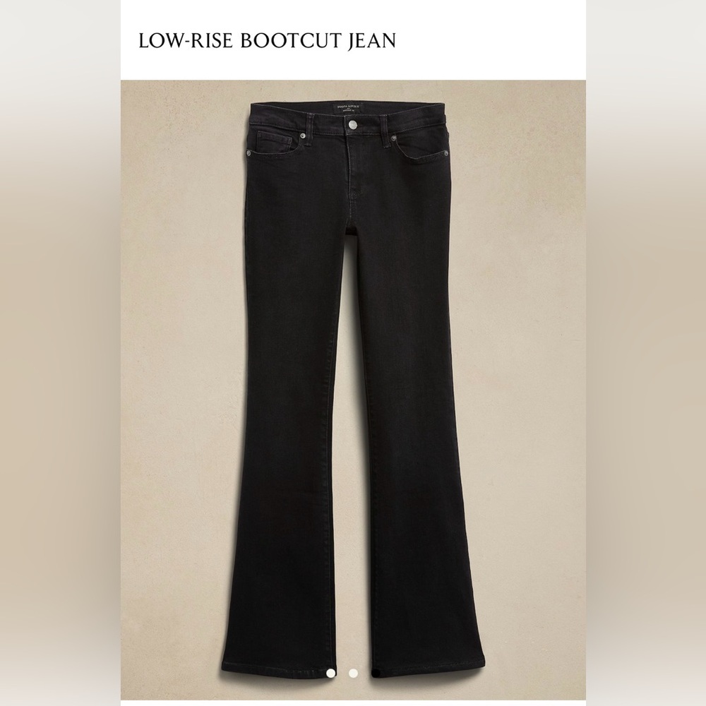 Banana Republic Black Flare Jeans